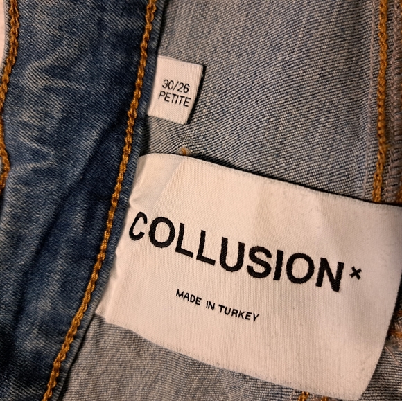 Collusion Eight Paw Projects Limited Jeans Size 30 - Picture 3 of 9